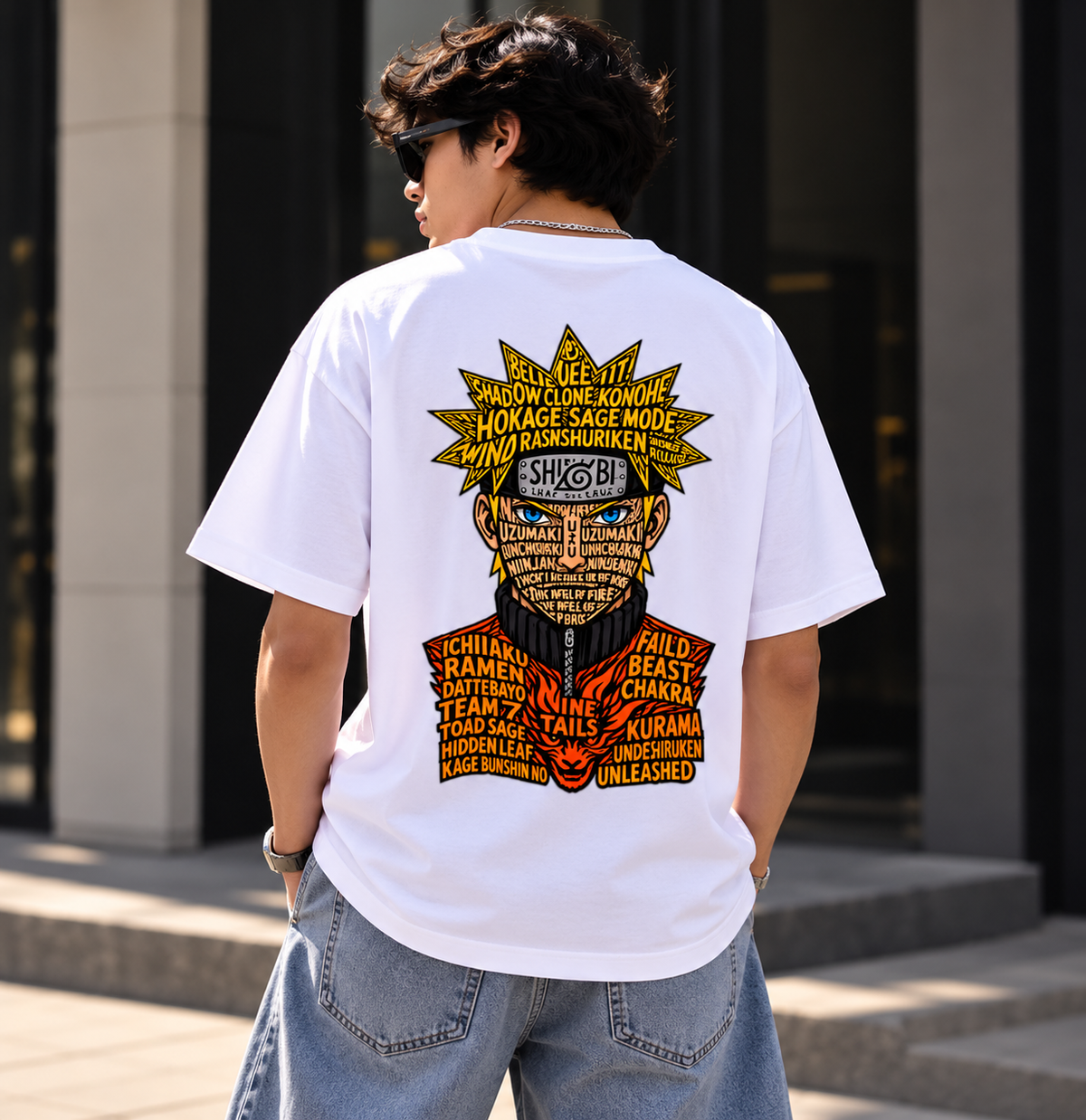 Anime Premium Oversized Unisex T-Shirt | 240 GSM Polyester