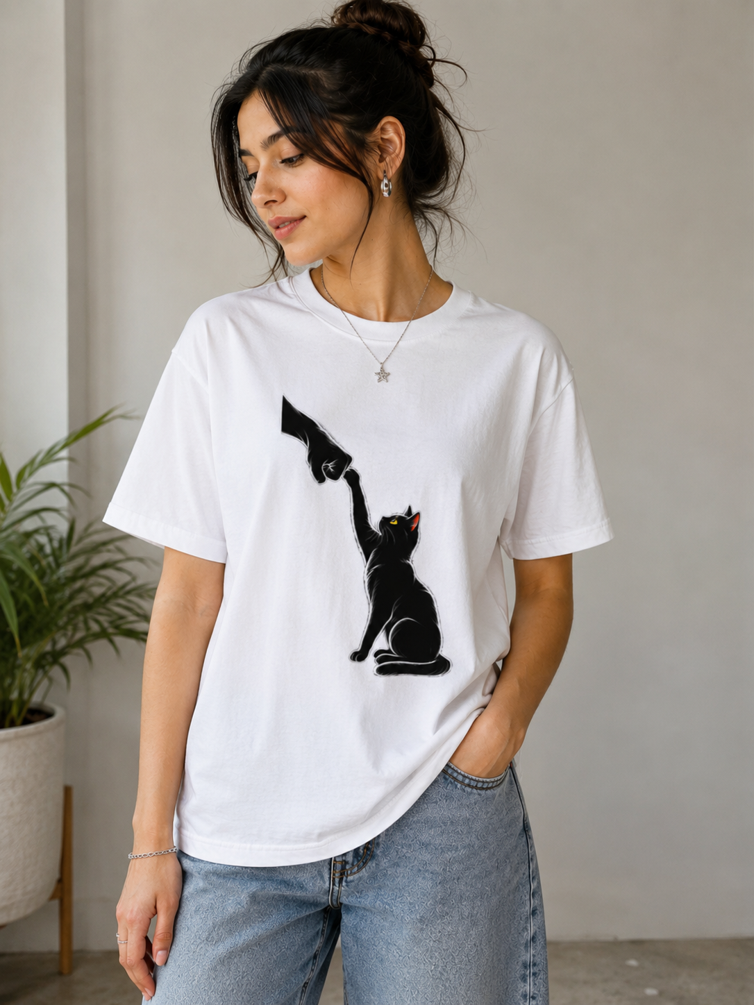 Shadow Cat Women’s T-Shirt