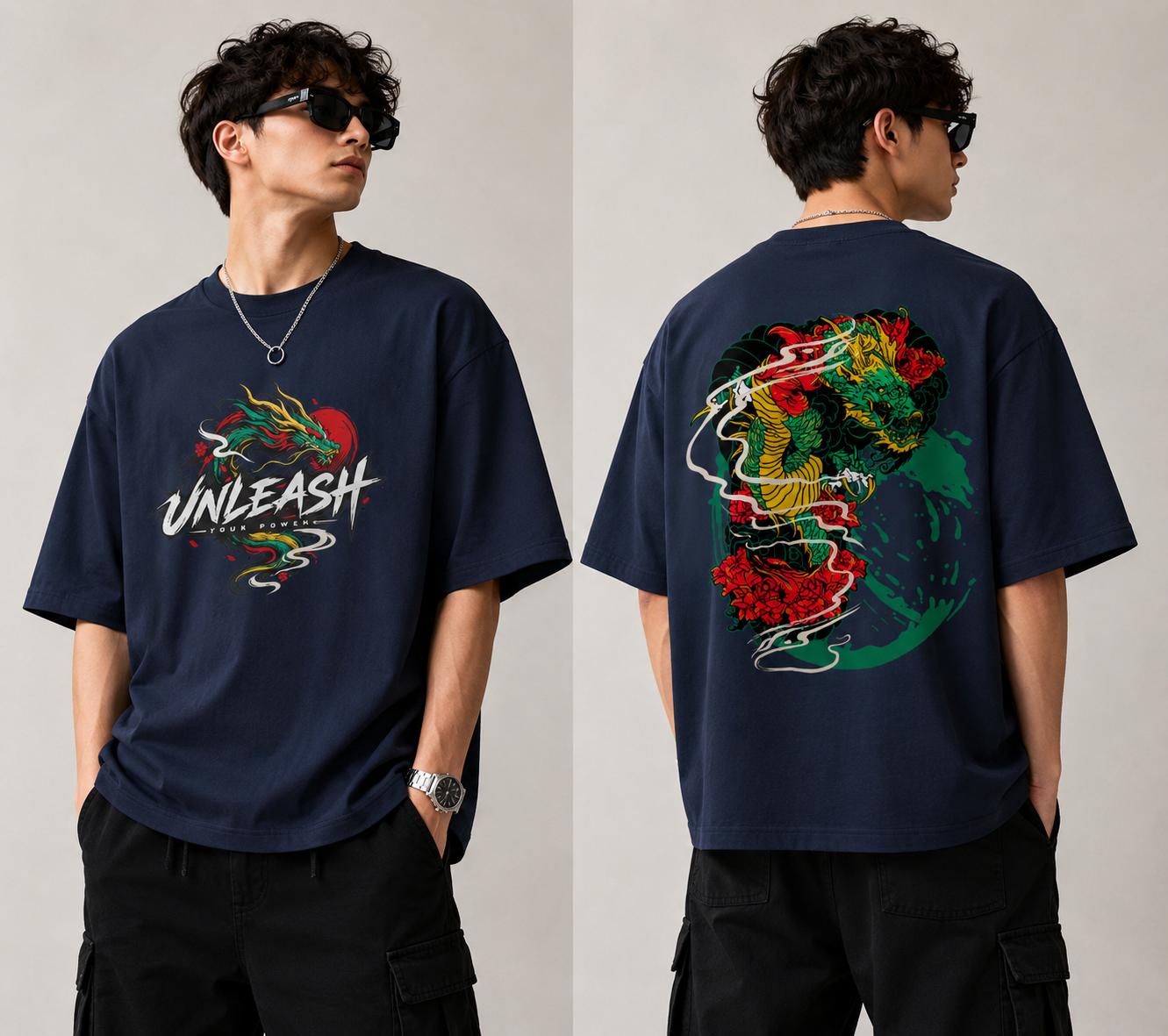 Dragon Oversized T-Shirt