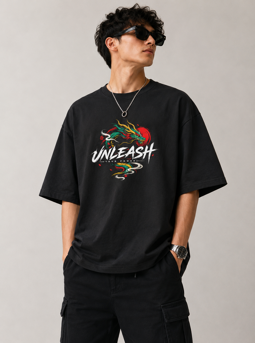 Dragon Oversized T-Shirt