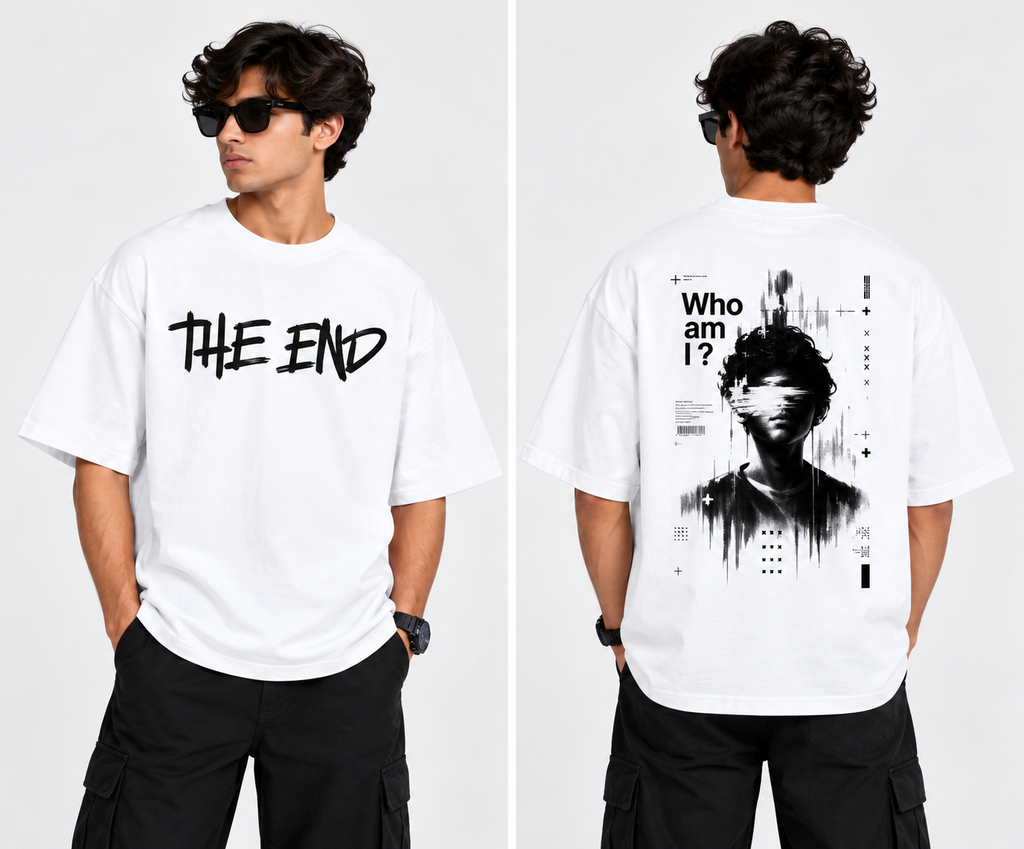 Oversized Unisex Graphic T-Shirt