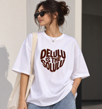 Premium Oversized Women T-Shirt | 240 GSM Polyester