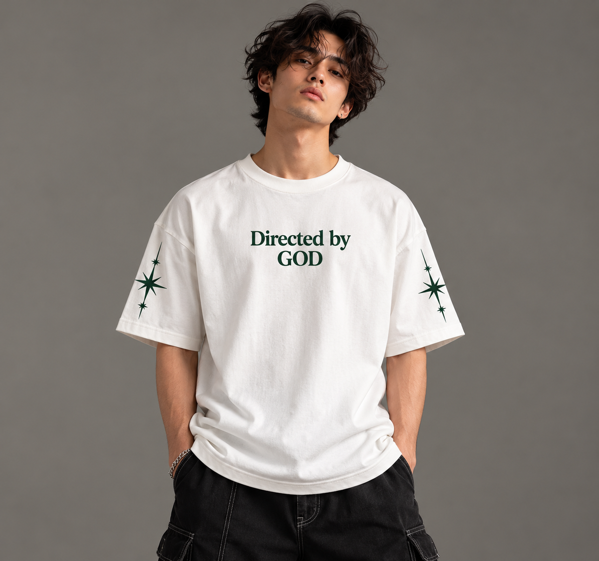 Directed by God Oversized UNISEX T-Shirt | Premium Streetwear