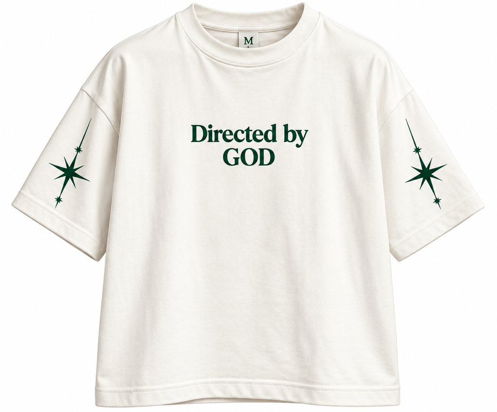 Directed by God Oversized UNISEX T-Shirt | Premium Streetwear