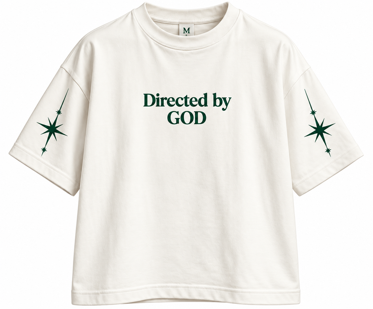 Directed by God Oversized UNISEX T-Shirt | Premium Streetwear