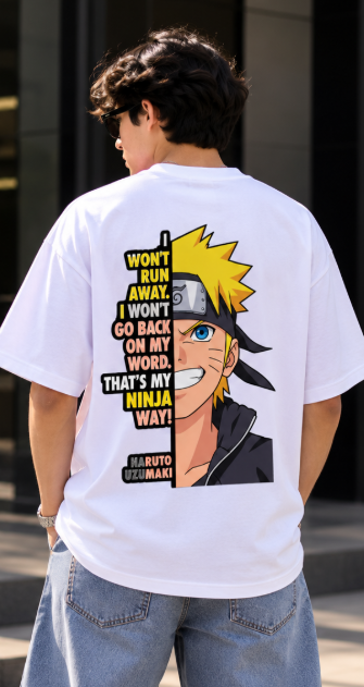 Anime Oversized Unisex T-Shirt | 240 GSM Polyester