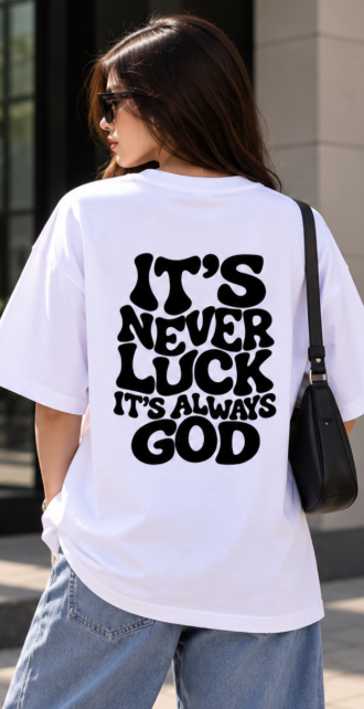 God Premium Oversized Unisex T-Shirt | 240 GSM Polyester