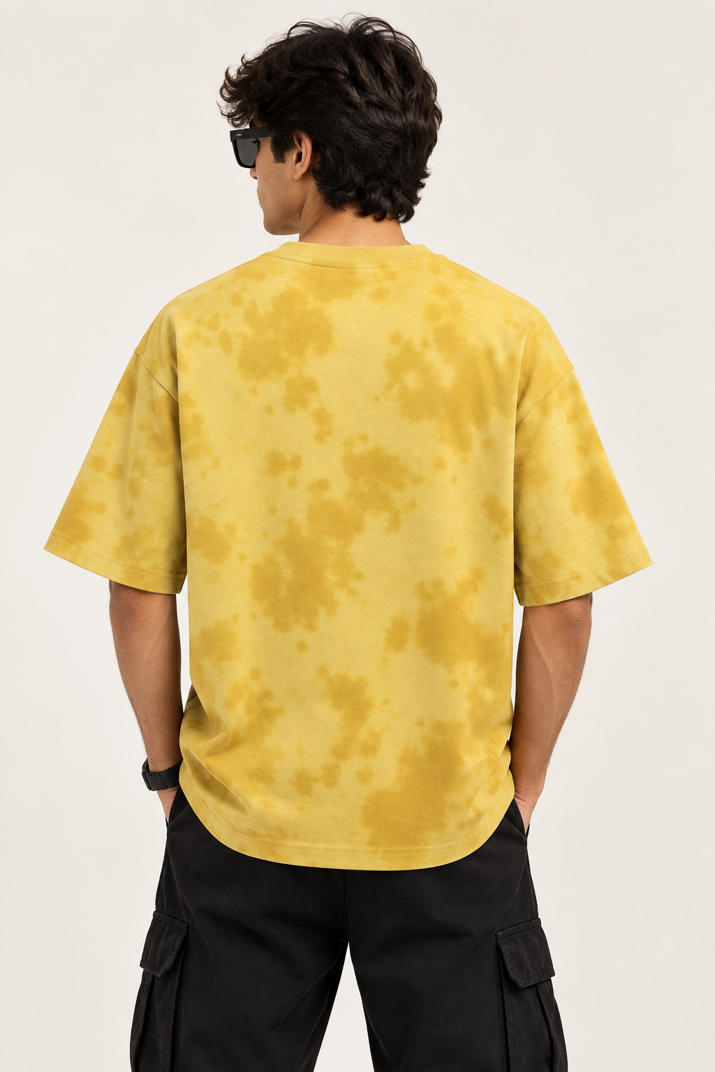 Men's 260 GSM Tie-Dye Oversized T-Shirt