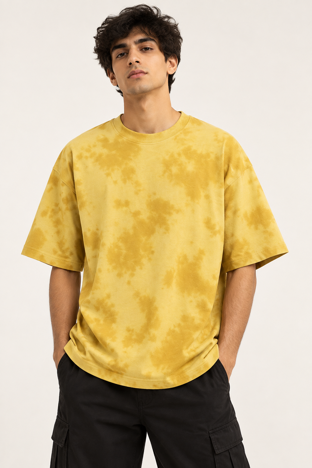 Men's 260 GSM Tie-Dye Oversized T-Shirt